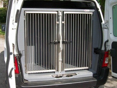 Dogtran, over 20 years experience designing & fitting out vehicles for the safe & comfortable transit of animals, including dog transit boxes T:01952 680433